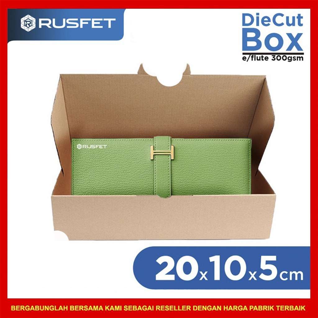 

Kardus Box Diecut Kardus Packing Kotak Box Kartun Dus Polos Satuan Rusfet 20x10x5 cm