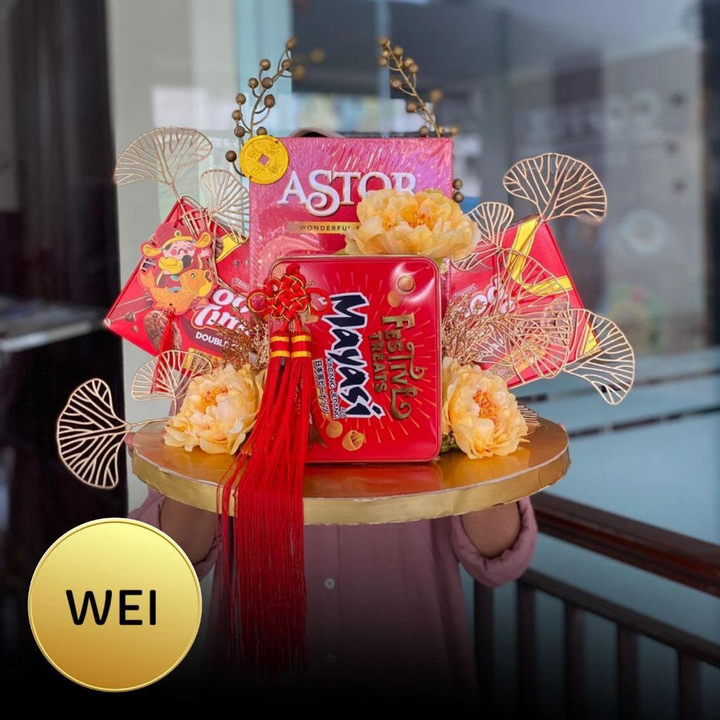 

Hampers Imlek snack “WEI” / Hari Raya / Imlek / Idul fitri / Natal / Idul Adha / Nyepi