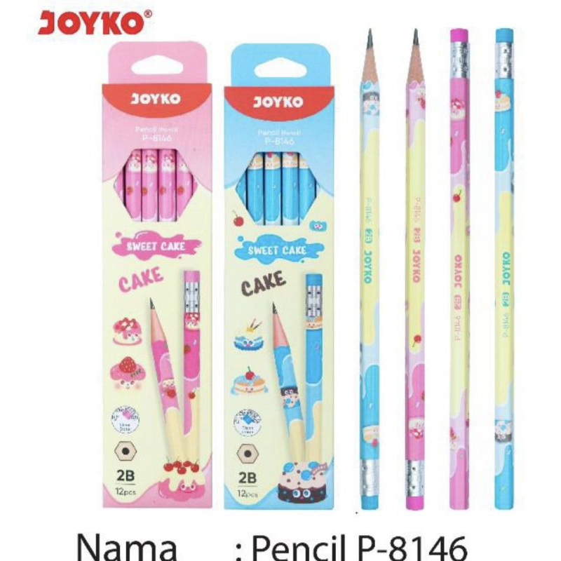 

Pensil serut 2b Joyko p-8146 (1batang)