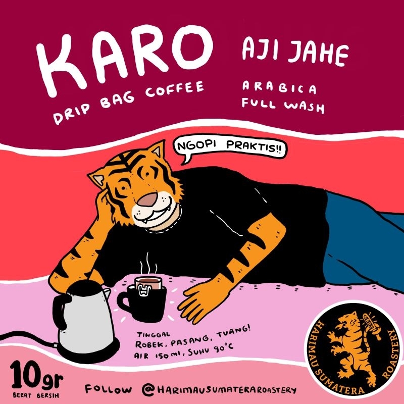 

Drip Bag Kopi - Karo Full Wash 10gr