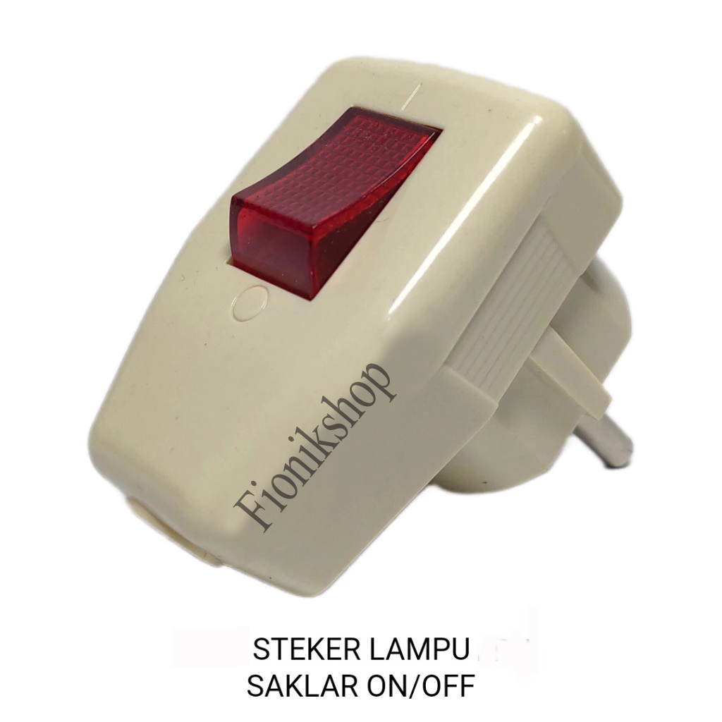 Steker Switch ON/OFF / Steker Lampu ON/OFF