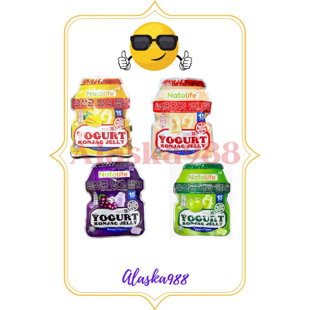 

Natalife Yogurt Konjac Jelly ( isi 15pcs )