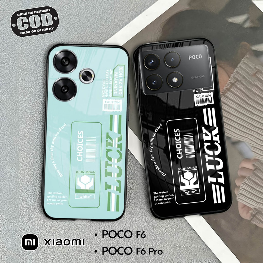 Softcase Kaca For POCO F6 & POCO F6 PRO - Case Handphone POCO F6 & POCO F6 PRO [T128].