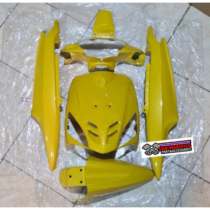 BODY MIO SPORTY KUNING 5WP ORIGINAL YAMAHA  COVER BODY MIO SPORTY KUNING ORIGINAL