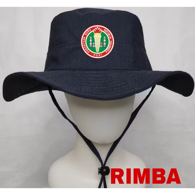 BISA COD TOPI MOTIF PGRI DEWASA PRIA WANITA / TOPI PERUSAHAAN DAN INSTANSI / READY MAKASSAR