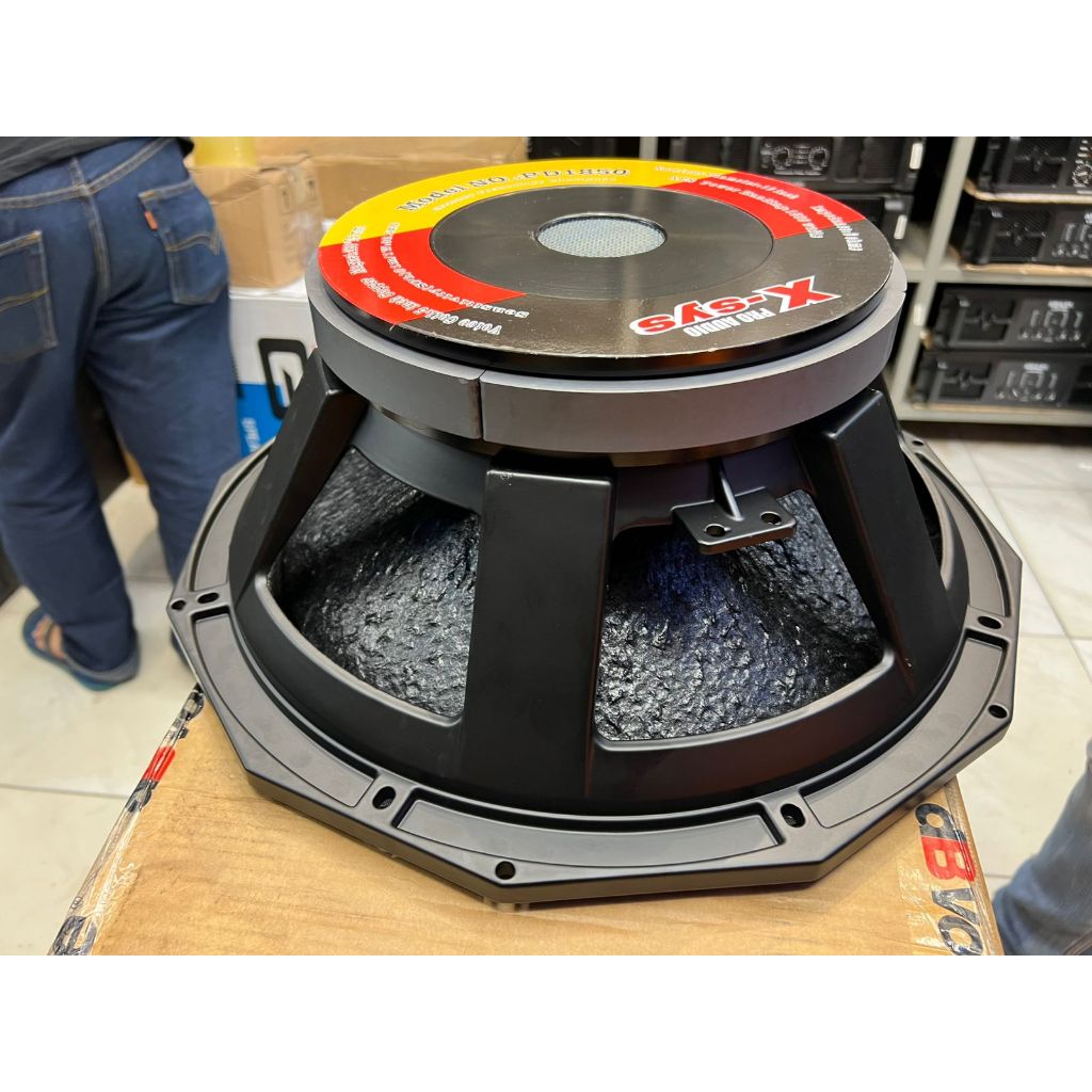 XSYS PD1850 Komponen Speaker X SYS PD 1850