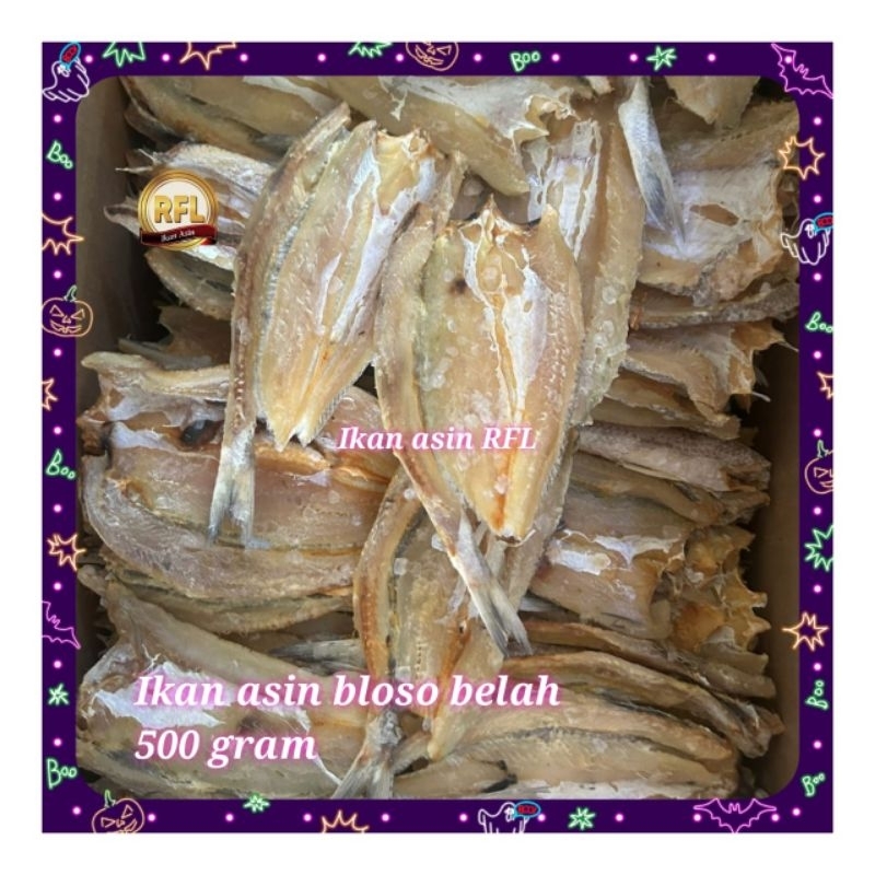 

ikan asin bloso belah super 500gram