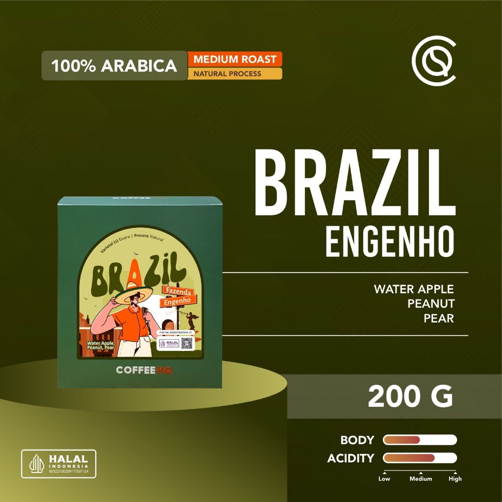 

NOAH'S BARN BRAZIL Fazenda Engenho Espresso 200gr