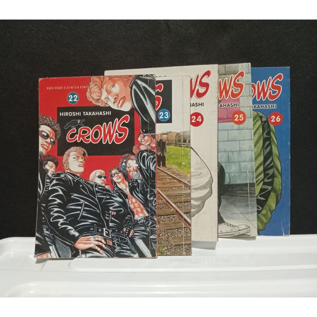 KOMIK CROWS 22 - 26 Tamat by Hiroshi Takahashi