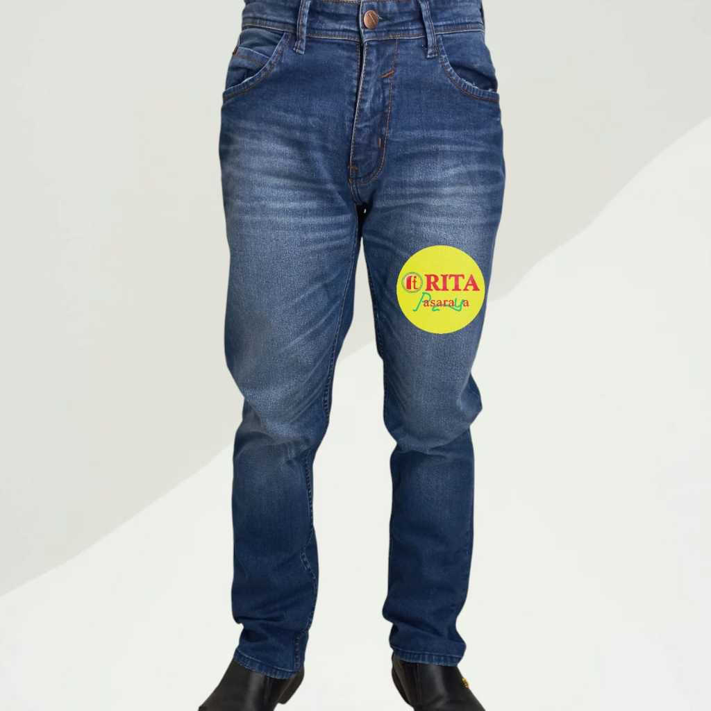 LEE CONTI Celana Jeans Pria