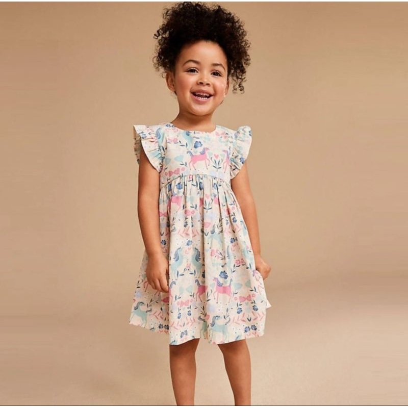 Mothercare Fairtale Palace Horse Cotton Dress