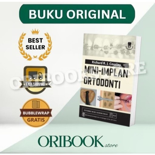 ORIGINAL MINI-IMPLAN ORTODONTI / BUKU KEDOKTERAN GIGI MINI IMPLAN - RICHARD R J COUSLEY