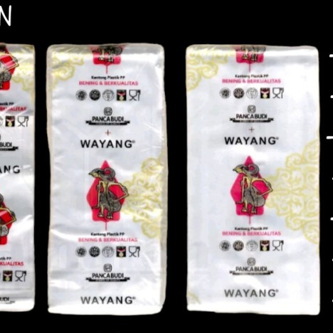 PLASTIK PP ROLL BENING WAYANG 12CM