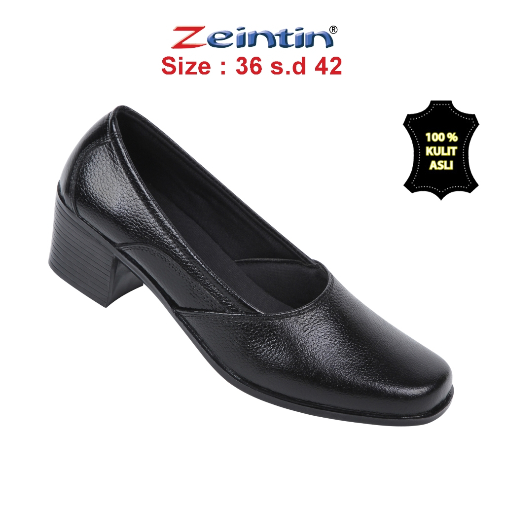 promo hot zeintin - sepatu pantofel wanita kulit sepatu kerja wanita sepatu kulit wanita zeintin bj