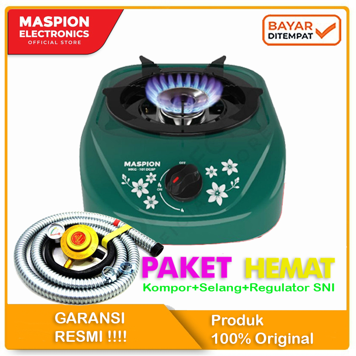 Maspion Kompor Gas 1 Tungku MKG101DGSF / Kompor 1 Tungku Maspion / Kompor Gas Murah Berkualitas