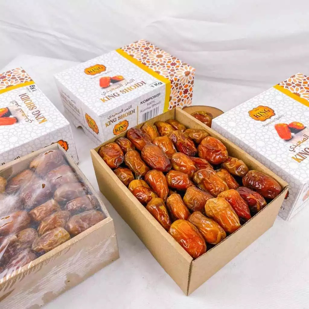 

Kurma Sukari Shoidi 1kg Kurma King Sukkari Shoidi