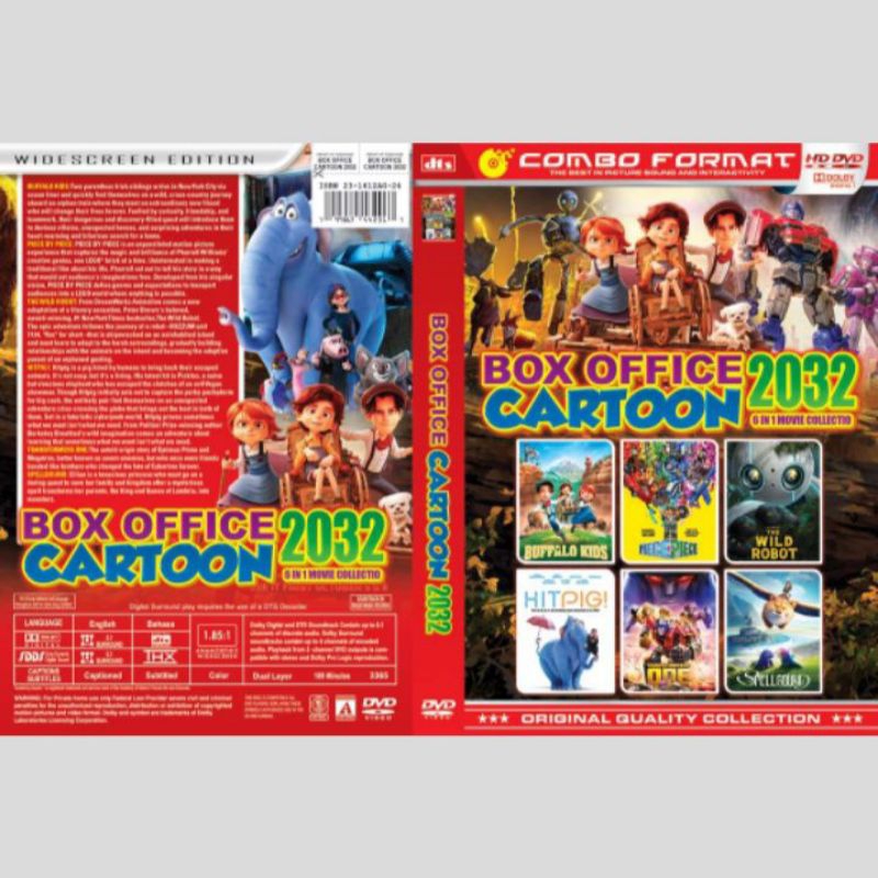 Kaset Koleksi Film Box Office Cartoon 2032