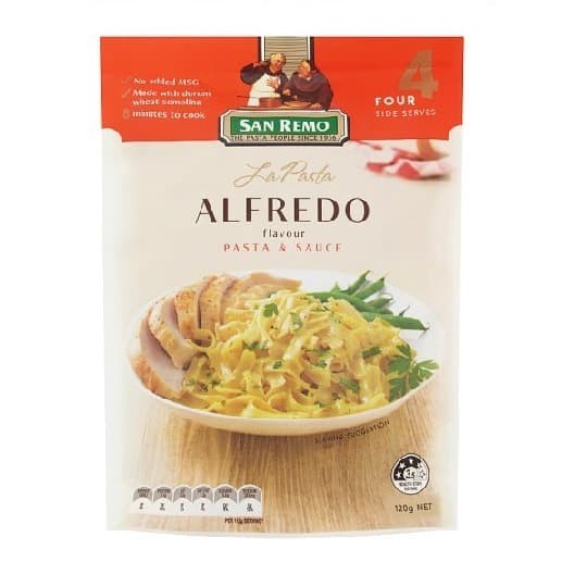 

saus pasta san remo la pasta alfredo 120