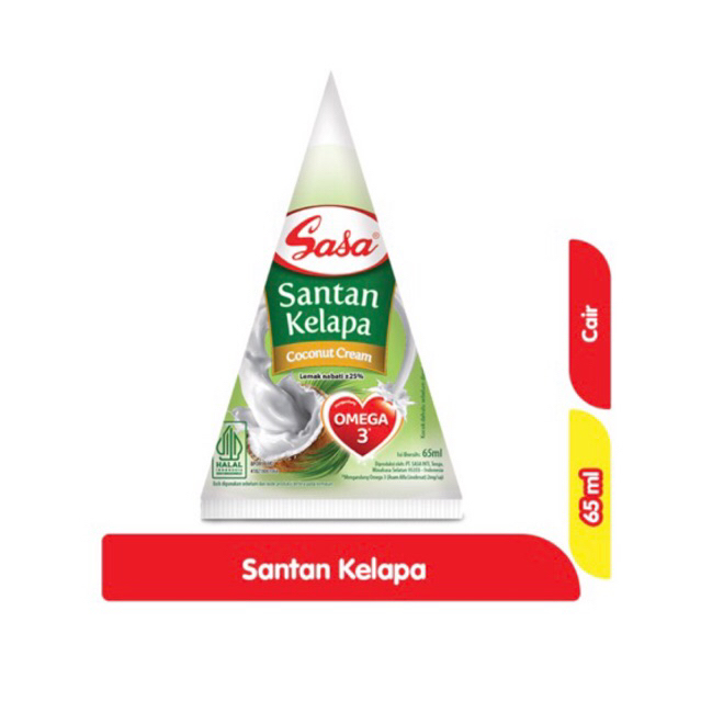 

Sasa Santan Kelapa Cair 65mL