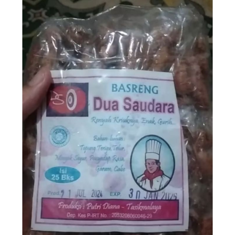 

Basreng pedas guring 25pcs