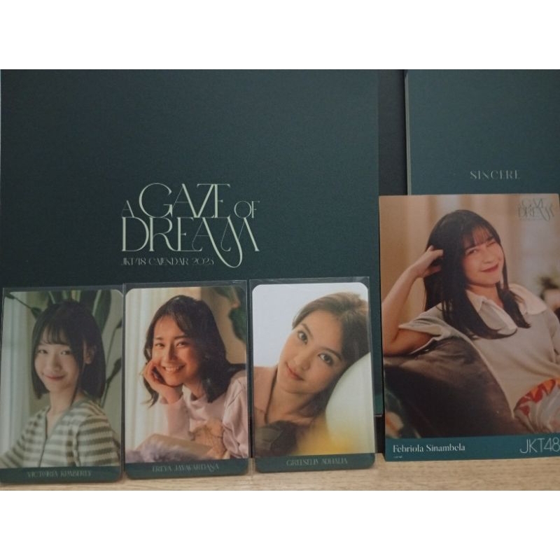 Photocard/Photopack Kalender Gaze Of Dream 2025