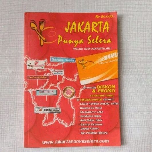 BUKU KULINER JAKARTA PUNYA SELERA