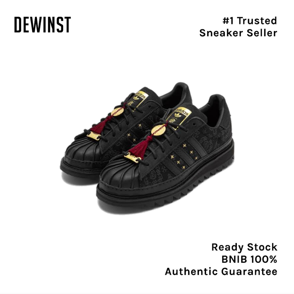 Adidas Superstar CLOT By Edison Chen Chinese New Year BNIB RESMI ORIGINAL