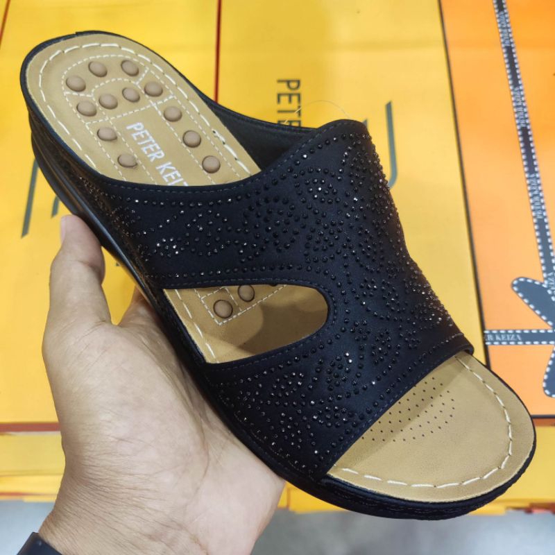 PETER KEIZA SHOES ORIGINAL❗Sandal Wedges Wanita