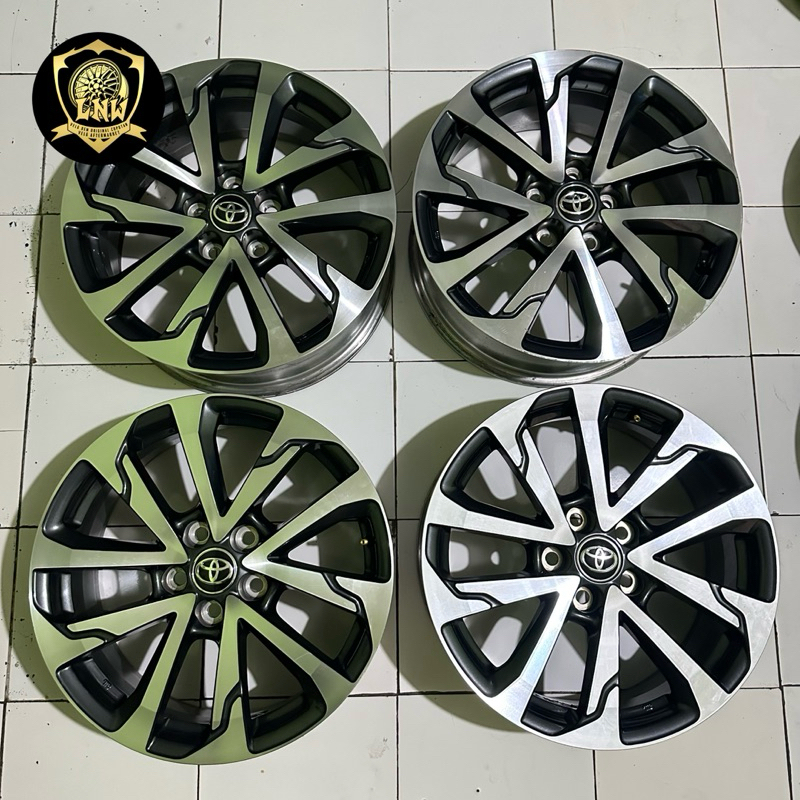 VELG RING 18 ORI TOYOTA OEM COROLLA CROSS HYBRID INNOVA ALPHARD R18