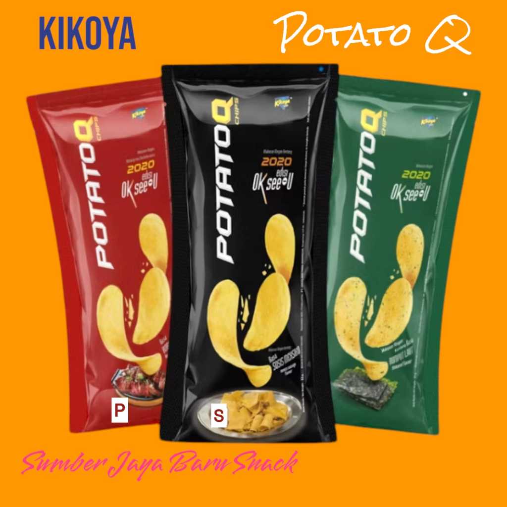 

Potato Q Chips | Isi 10 Pcs