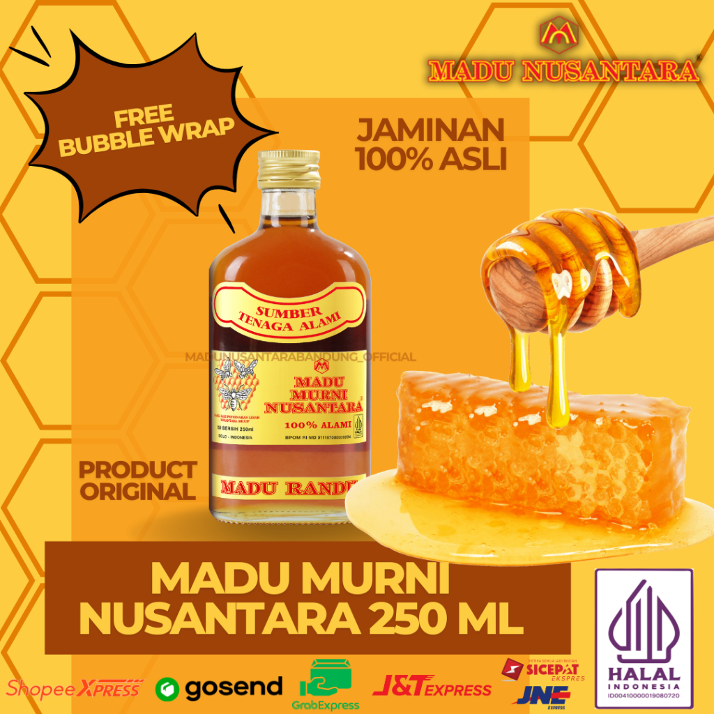

MADU MURNI NUSANTAR 250ML