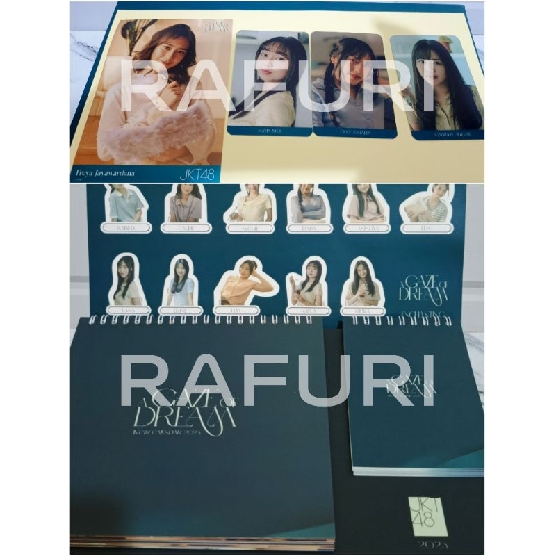 

Photocard Photopack kalender 2025 jkt48 A Gaze of Dream Official