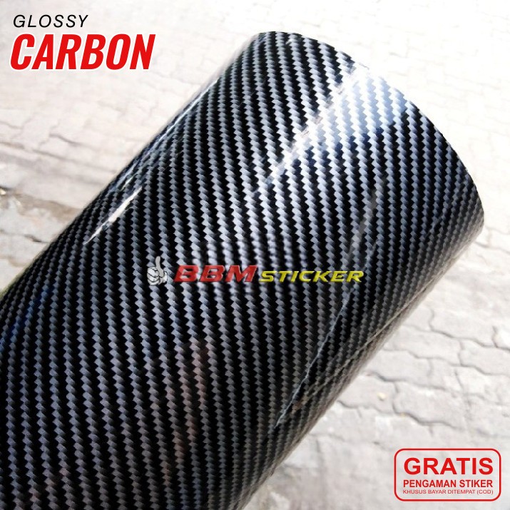 Stiker Skotlet Karbon / Carbon Glossy Mobil