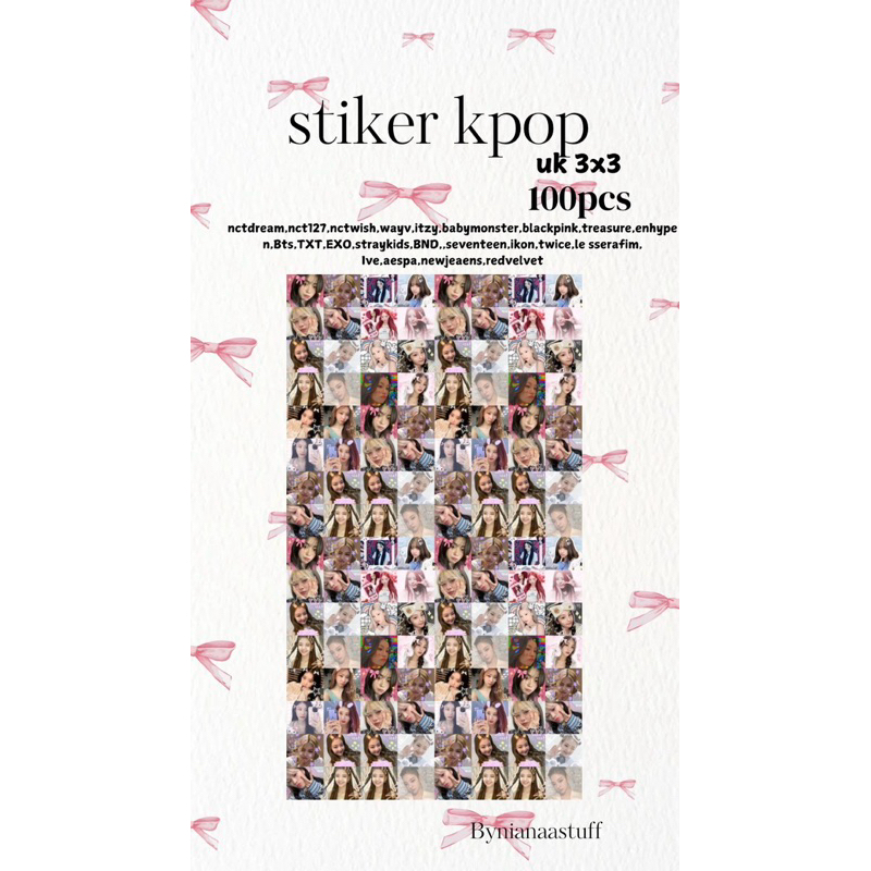 

stiker kpop selkor
