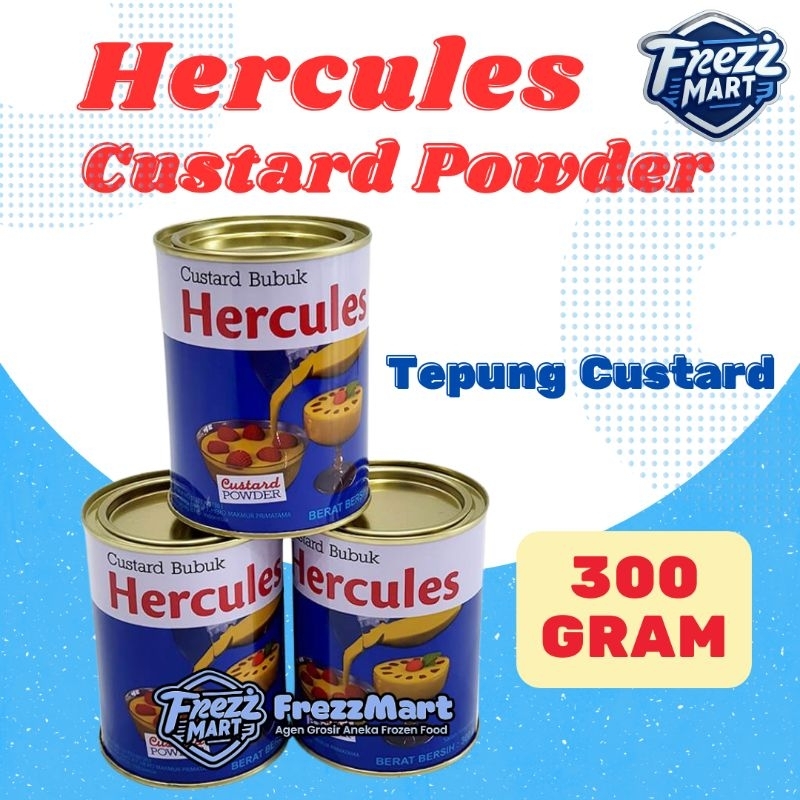 

Custard Bubuk Ex Hercules 300gr Tepung Custard Powder flour