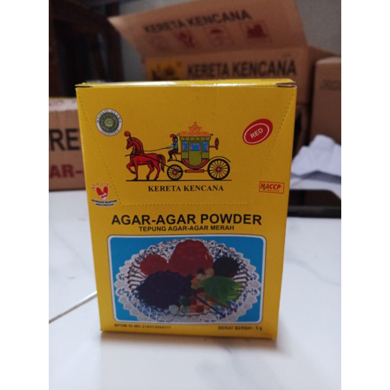 

Agar-agar kereta kencana