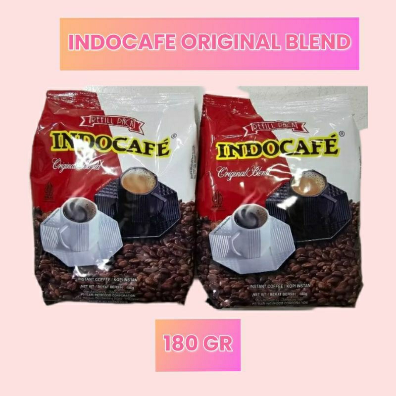 

Indocafe Original Blend 180 GR Refill Pack