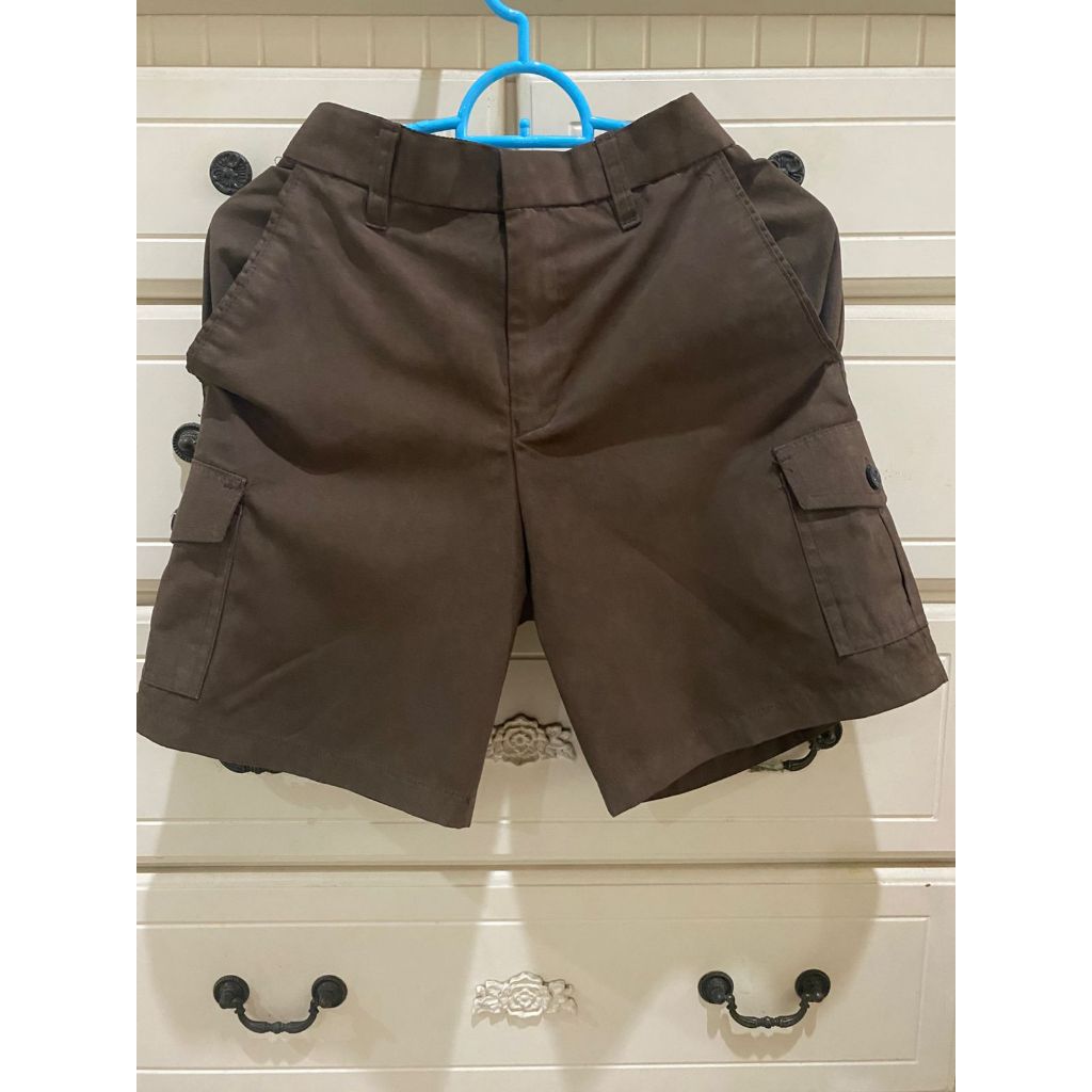 Celana pramuka anak cowok seragam celana woffi pramuka anak size 5 preloved