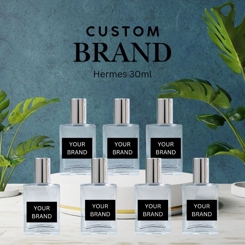 paket usaha CUSTOM BRAND PARFUME brand sendiri | maklon parfum 24 pcs 30ML | kualitas Extrait - wang