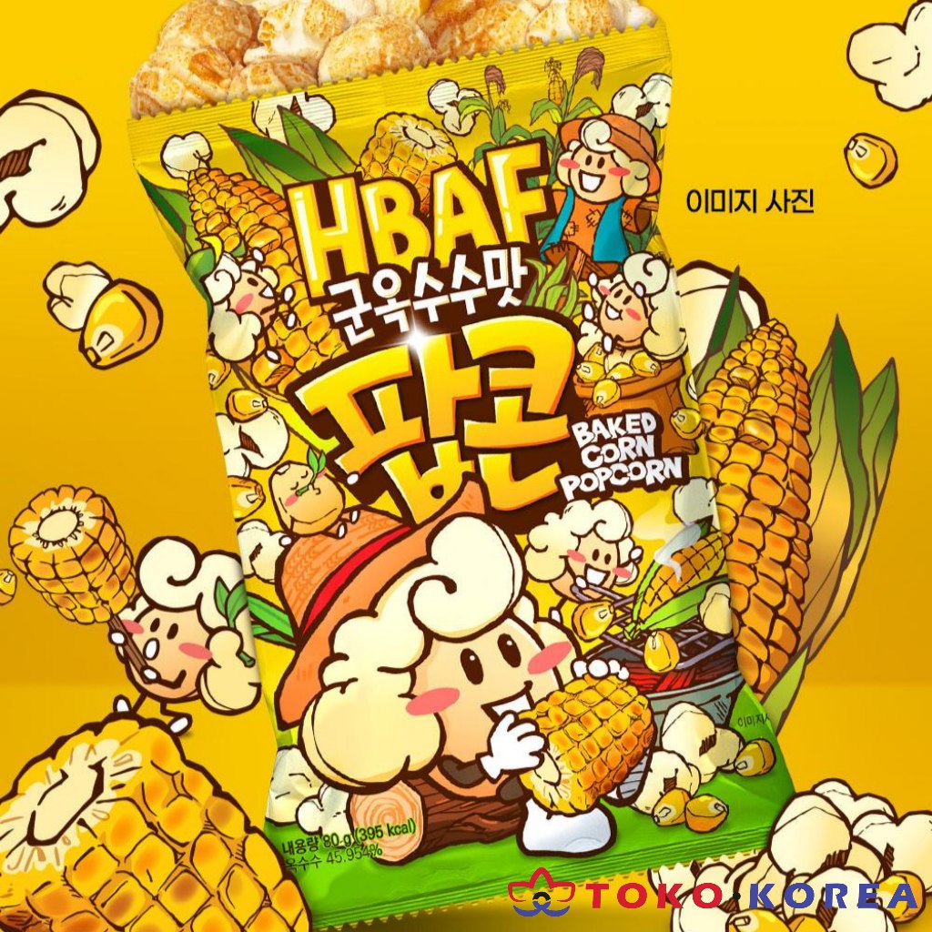 

[ PO ] HBAF BAKED CORN POPCORN 80g