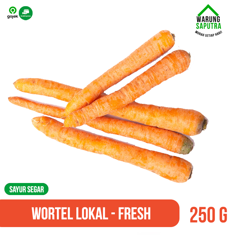 

Wortel Lokal Segar 250 gr