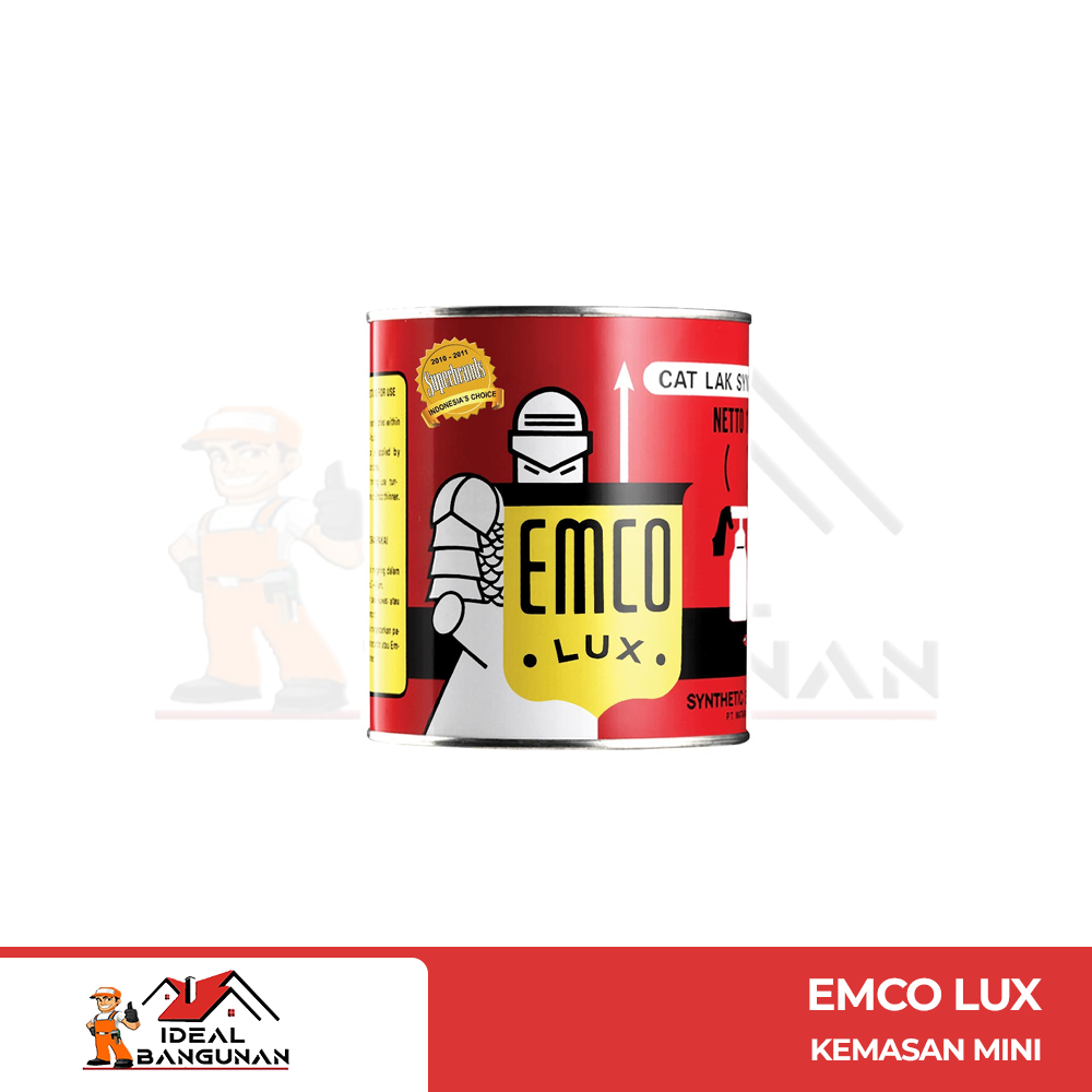 [READY] CAT EMCO LUX KEMASAN MINI ATAU 200GR / CAT KAYU ATAU BESI / CAT EMCO LUX TAHAN LAMA / REKOME