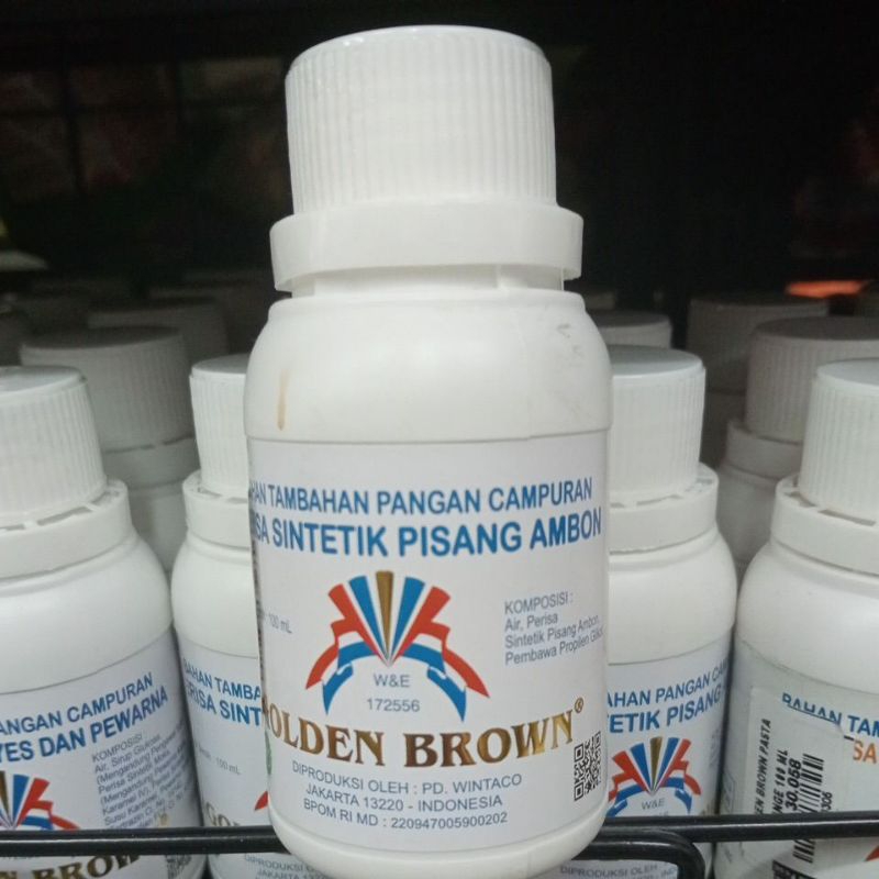 

golden brown perisa pisang ambon