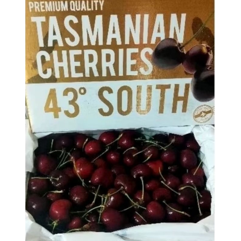 

Fresh Cherry Tasmanian 43 south | Cherry tasmanian size 32-34/2kg/box
