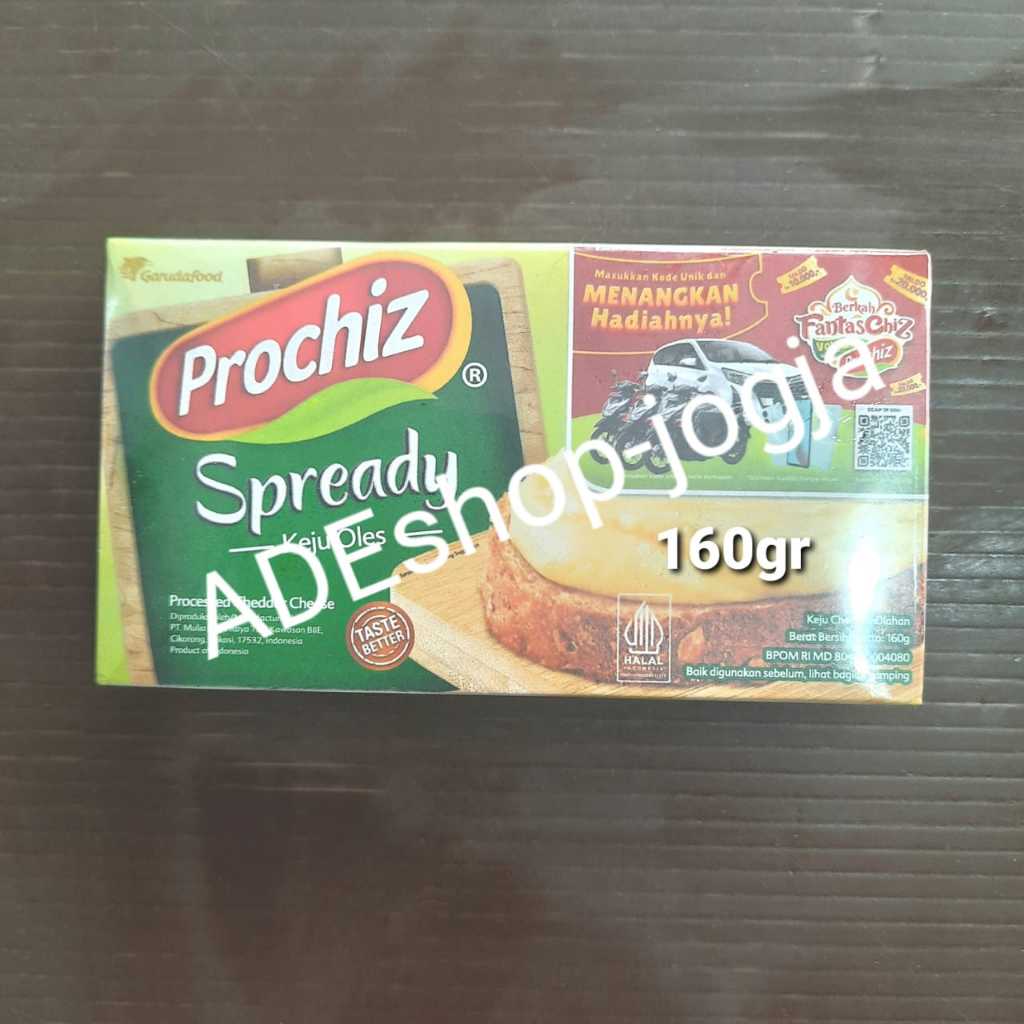 

keju prochiz spready 160 gram processed cheddar cheese