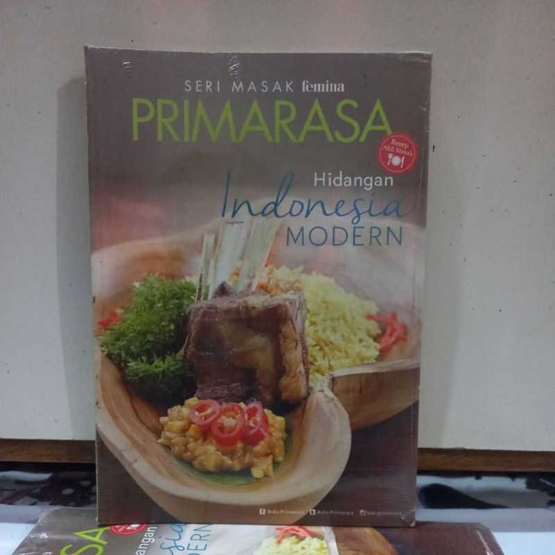 Buku Resep Masakan - Primarasa Hidangan Indonesia Modern