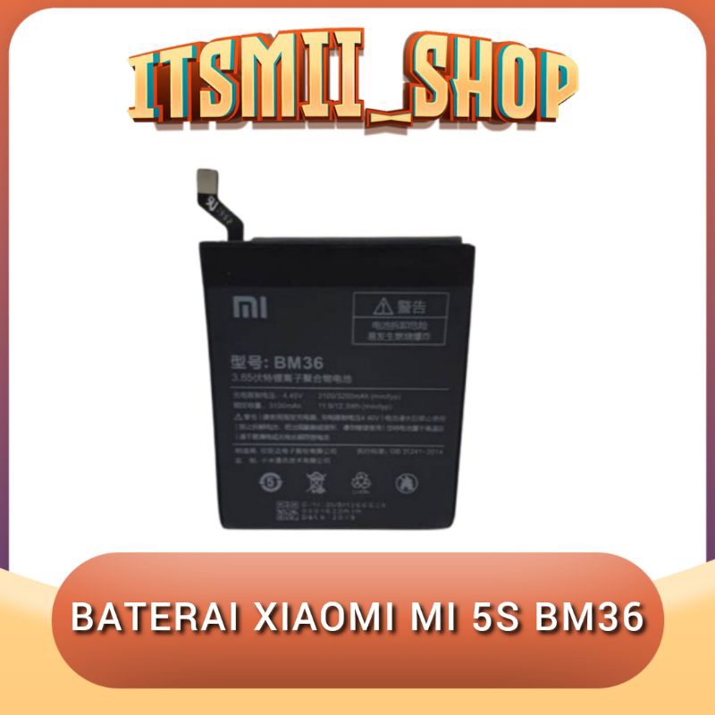 Batre Baterai Battery Xiaomi Mi 5s | Mi5s BM36