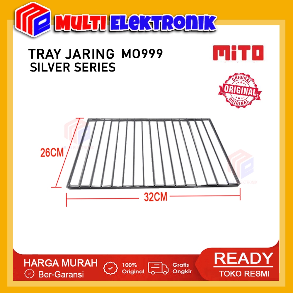 Mito Tray / Rak Jaring Oven Mito TOP MO999 Silver