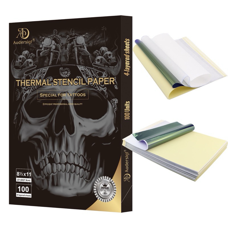 

Audersigt Stencil Thermal Papper High Quality 10 Lembar