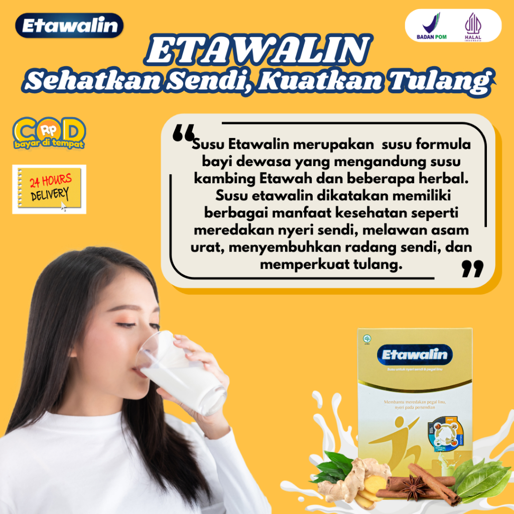 

Susu Etawalin Cara Efektif Merawat Kesehatan Tulang dan Sendi